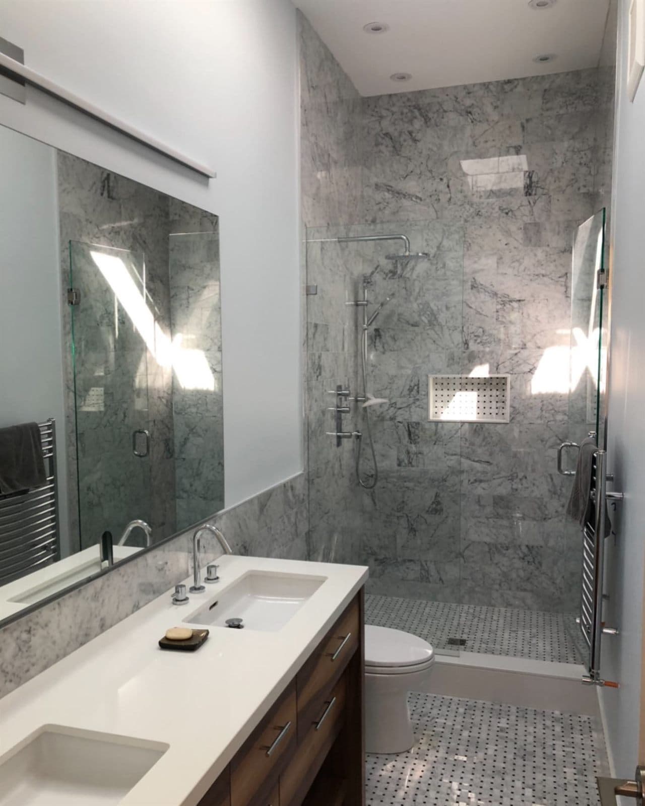Marble Vanity Ensuite — Bathrooms in Richmond Hill, ON
