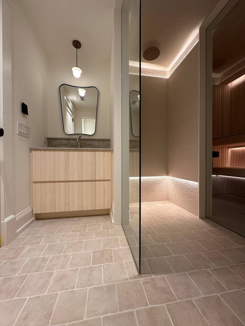 Modern Marble Shower — Showers in Thornhill, ON
